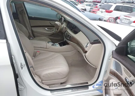 2016 Mercedes-Benz S 550 из США, поврежденный, VIN WDDUG8CB5GA276368